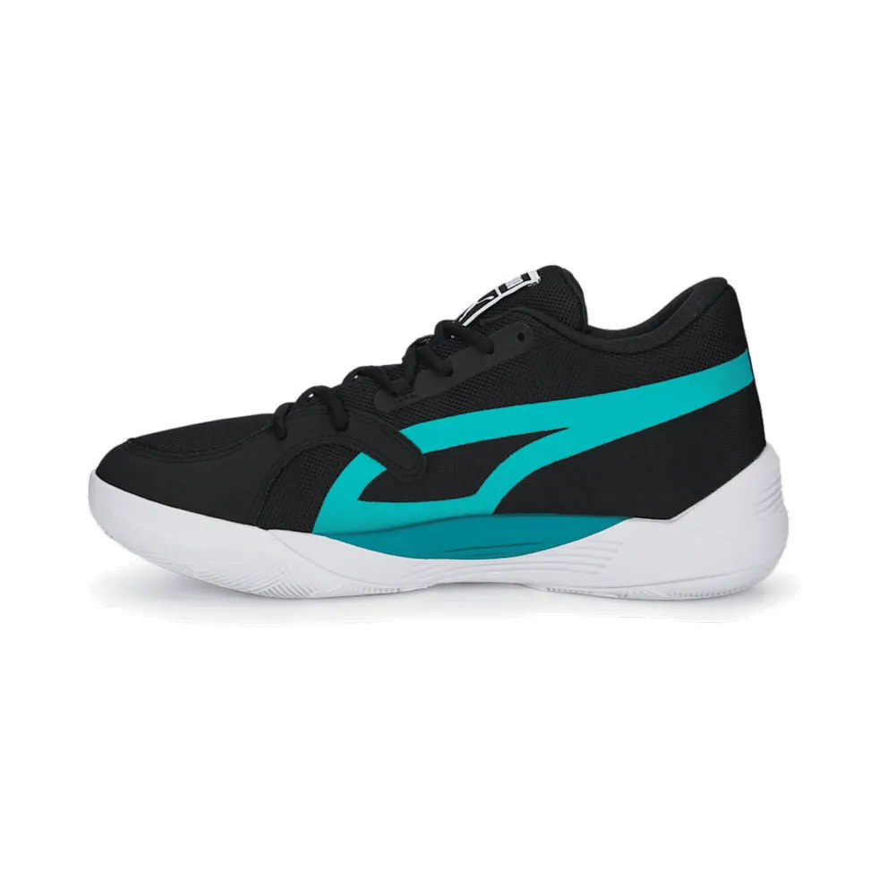 Men’s PUMA Trc Blaze Court Black/Deep Aqua (376582-16)