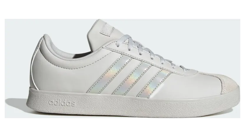 Adidas VL COURT BASE SCHOENEN Grey One / Pearl Met. / Light Brown (KH9497)