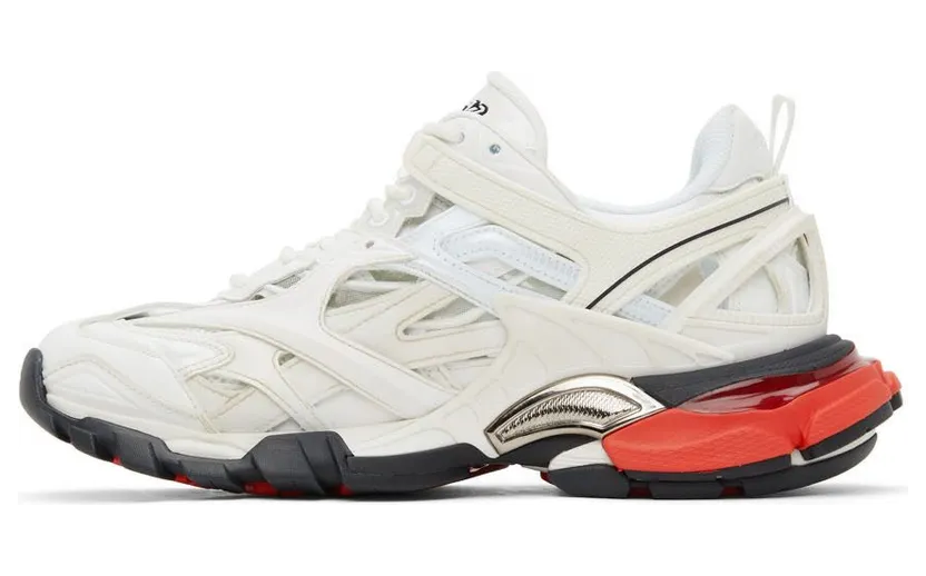 Balenciaga Track.2 White Red (568614W2GN39610) (3)
