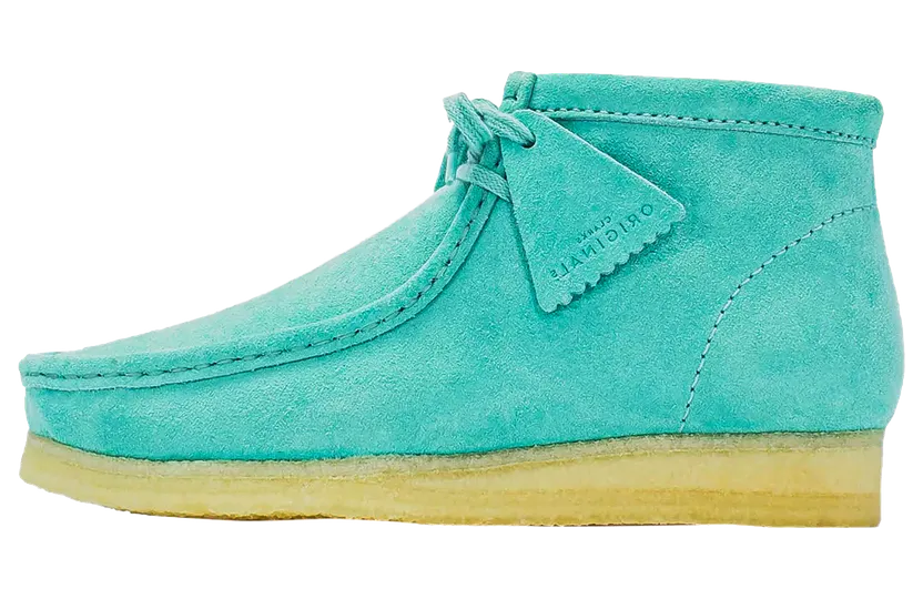 Clarks Wallabee Boots “Spearmint Suede” (26145283)