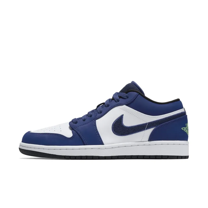Jordan 1 Low Insignia Blue Insignia Blue/Wolf Grey-Ghost Green (553558-405)