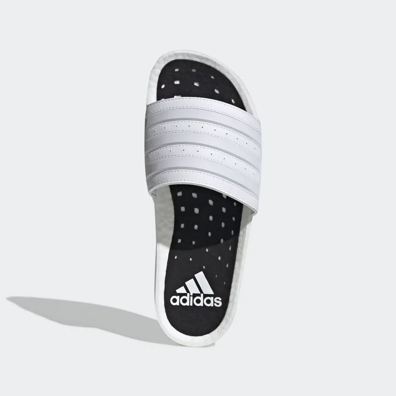 adidas Adilette Boost White White/White/Black (EG1909)