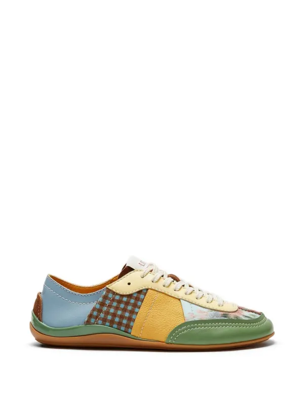LILI CURIA Zola with patchwork – Green (LC610218XM)