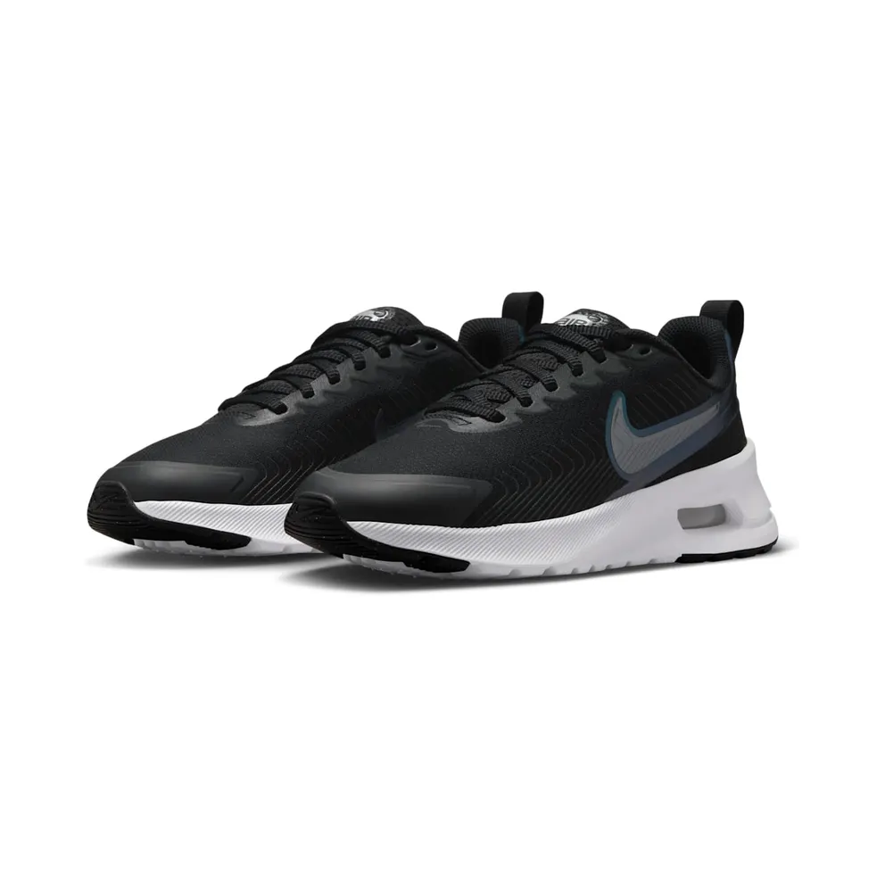 Nike Air Max Nuaxis Black White Metallic Silver Metallic Dark Grey (HF1233-003)