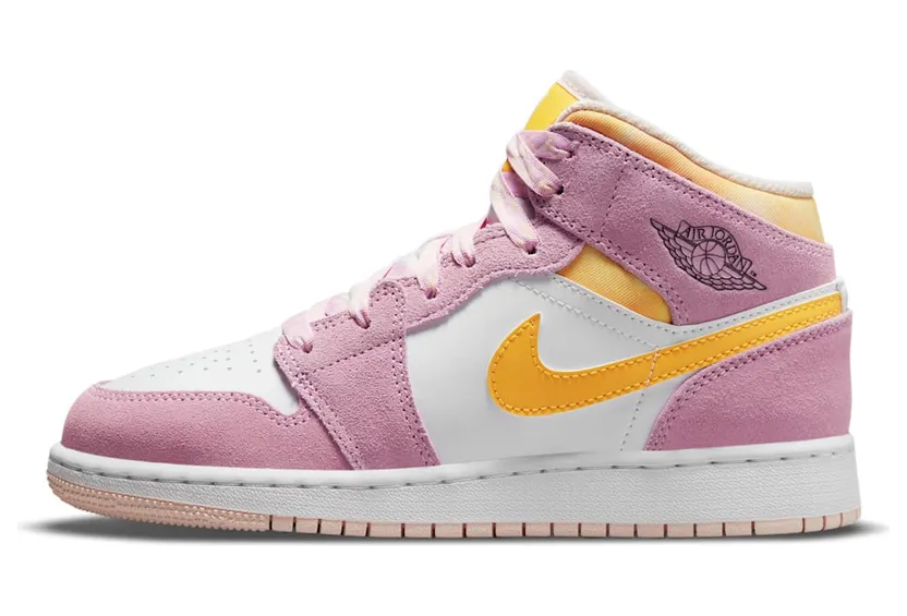 Jordan 1 Mid SE Arctic Pink (GS) (DC9517-600)