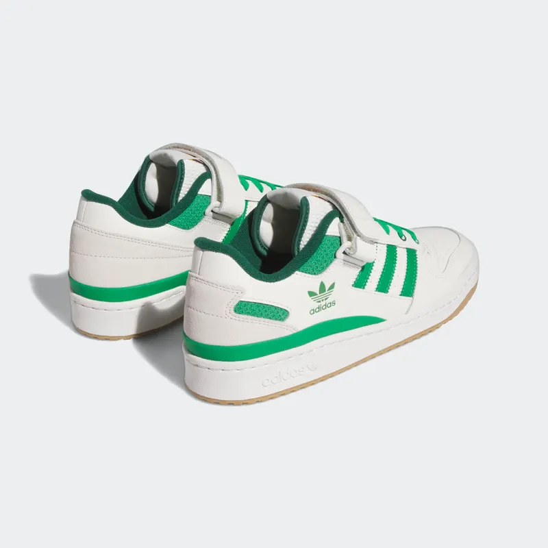 adidas Forum Low Cloud White / Green / Gum (IE7175)