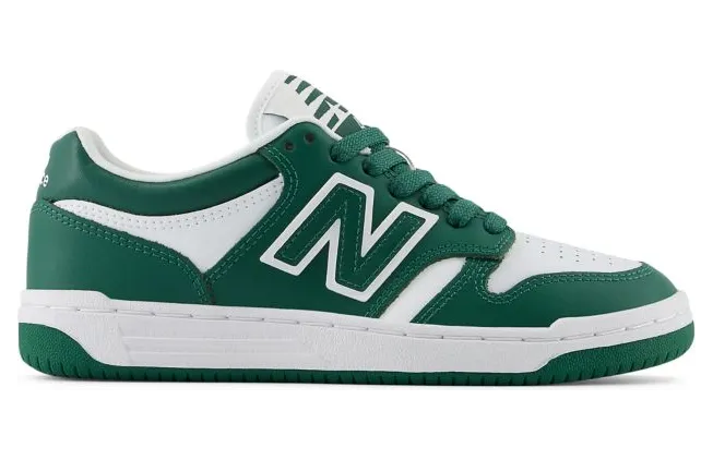 New Balance 480 Team Forest Green White (GSB480GH)