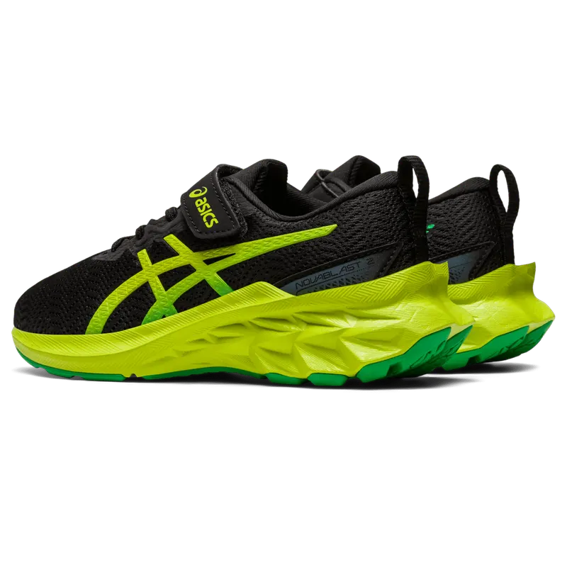 Asics NOVABLAST PS Black/Lime Zest (1014A236.004)
