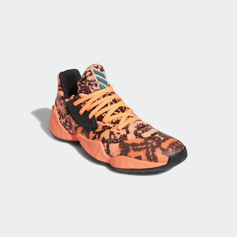 adidas Harden Vol. 4 Signal Coral Signal Coral/Core Black/Signal Coral (FV4151)