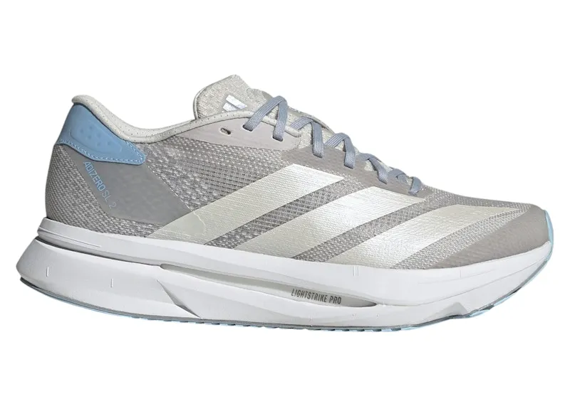 adidas Adizero SL2 Grey One Zero Metalic Glow Blue (JI2992)