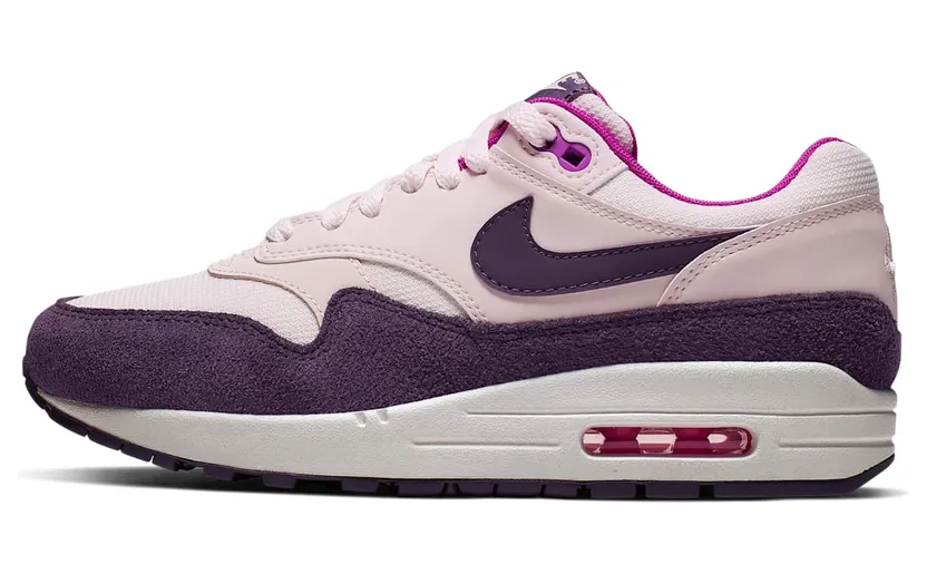 Nike Air Max 1 WMNS “Light Soft Pink / Hyper Violet / Summit White / Grand Purple” (319986-610)