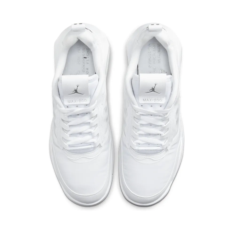 Jordan Max 200 Triple White White/Metallic Silver (CD6105-101)