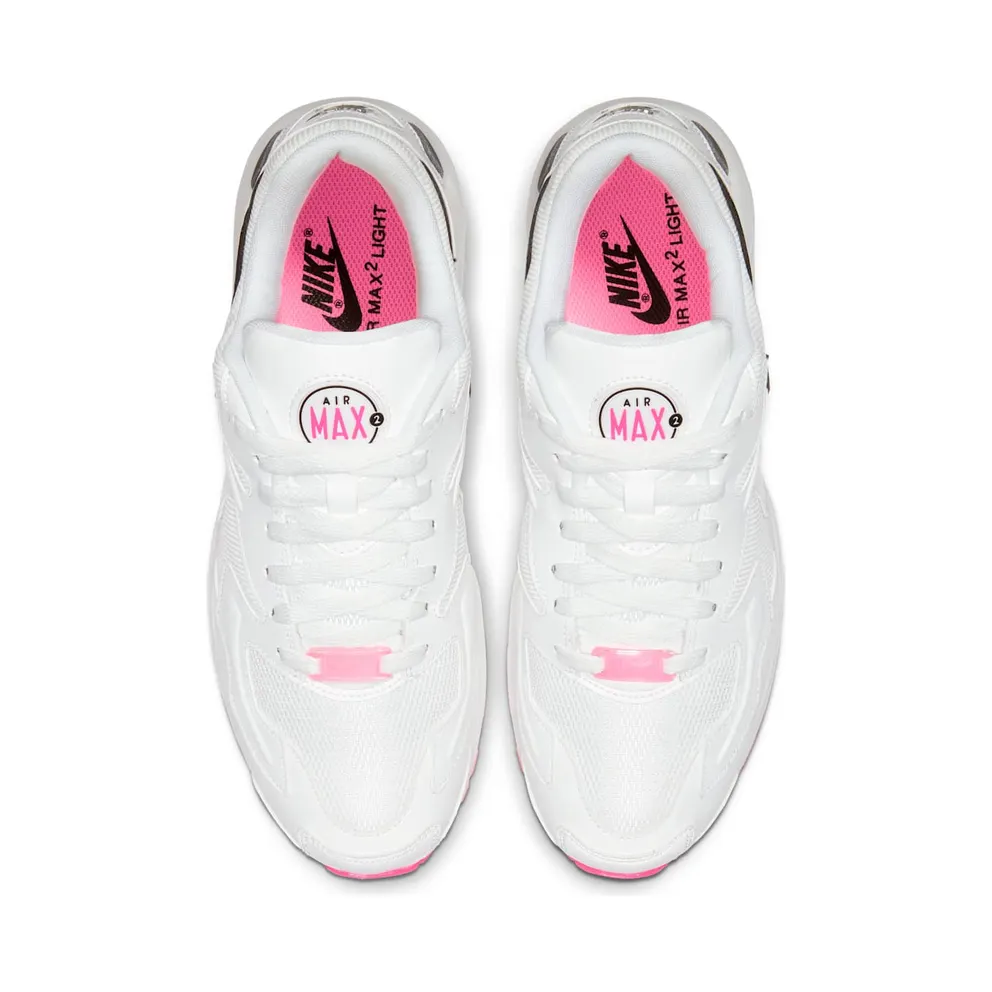 Nike Air Max 2 Light White Black Pink White/Black-Court Purple-Hyper Pink (AO1741-107)