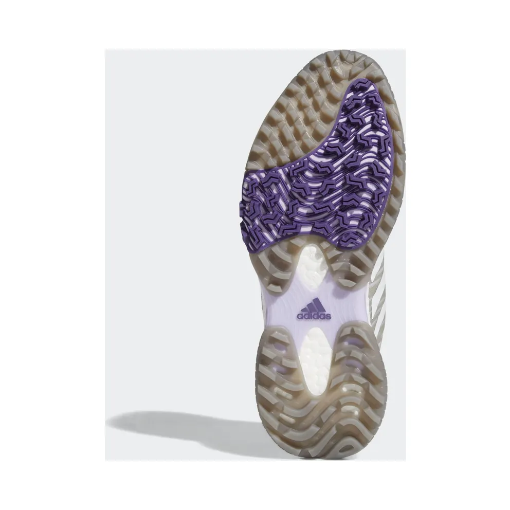 Adidas CodeChaos Golf Shoes Metal Grey / Crystal White / Purple Tint (EE9340)