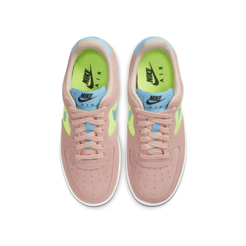 Nike Air Force 1 Low Washed Coral Ghost Green (W) Washed Coral/Ghost Green-Black-Oracle Aqua (CJ1647-600)