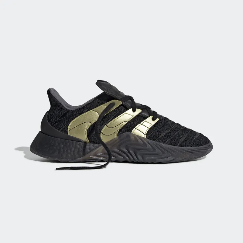 adidas Sobakov Boost Core Black Core Black/Gold Metallic/Carbon (D98155)