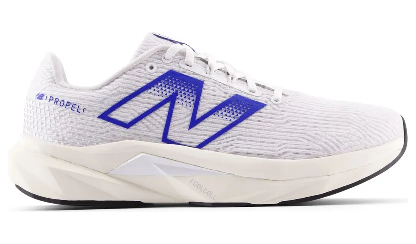 NEW BALANCE FuelCell Propelv5 “NB 103 WHITE / BLUE GEMSTONE / Angora” (MFCPRCZ5)