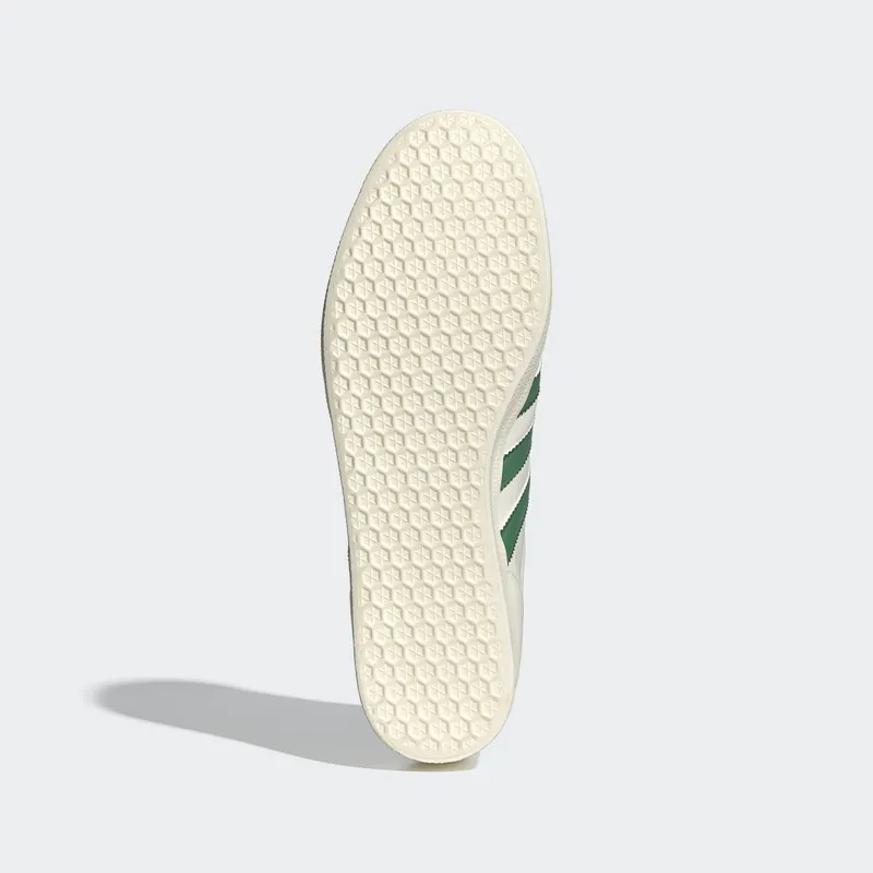 adidas Gazelle Shoes Off White / Preloved Green / Collegiate Green (IG1635)