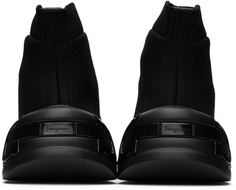 Salvatore Ferragamo Black Sock (737231 02C647001)