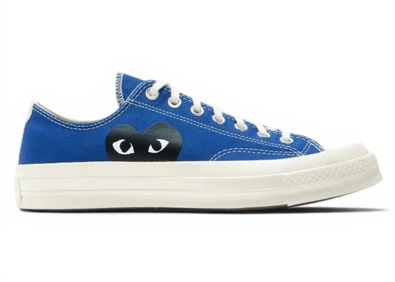 Converse Chuck Taylor All Star 70 Ox Comme des Garcons PLAY Blue Canvas (AZ-K121-001)