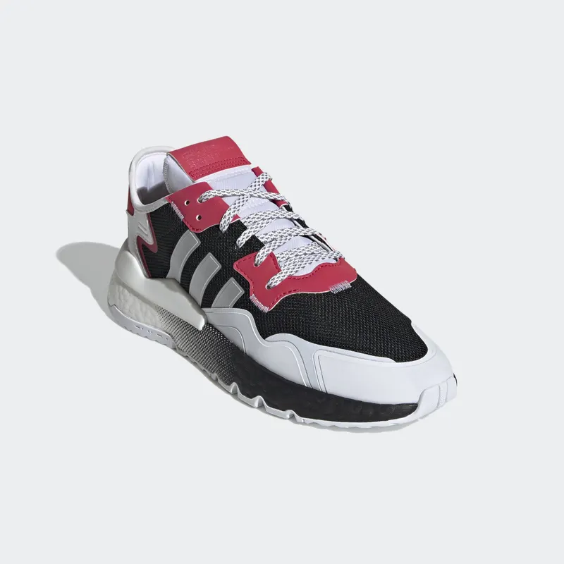 adidas Nite Jogger Silver Metallic Pink Core Black/Silver Metallic/Cloud White (EF5402)