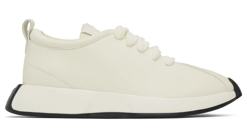 Giuseppe Zanotti White Leather Sneakers (RM10014-92878)