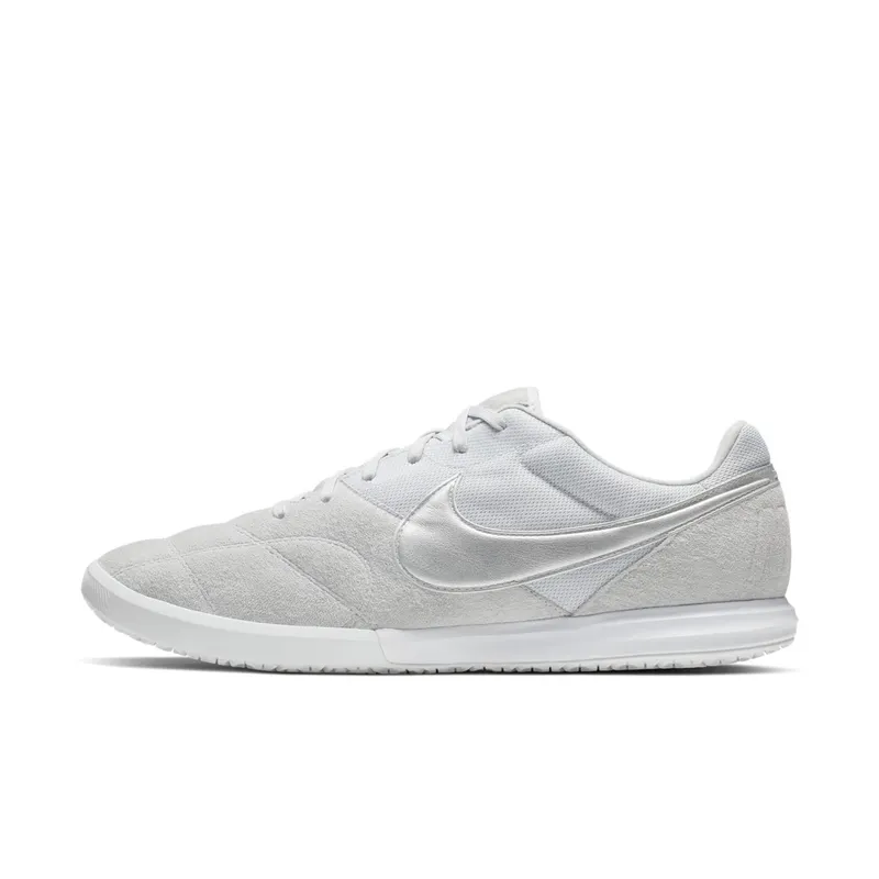 Nike Tiempo Premier II Sala IC Pure Platinum Pure Platinum White Metallic Silver (AV3153-002)