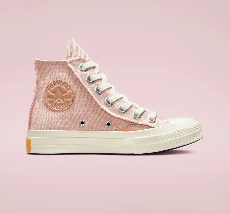 Converse Chuck 70 Crafted Textile Pink Clay/vachetta Beige/egret (572612C)