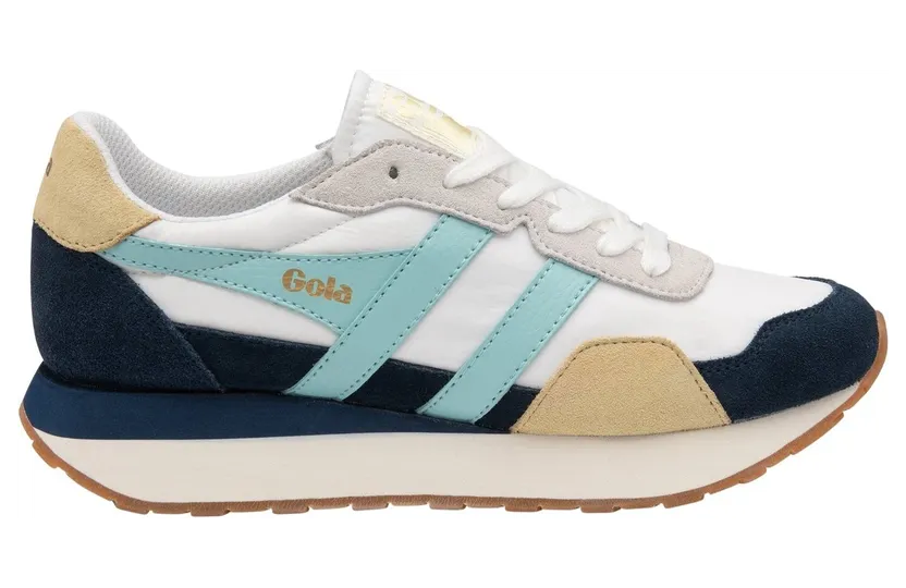 Gola sneaker wit/navy/aruba (CLB526WX)