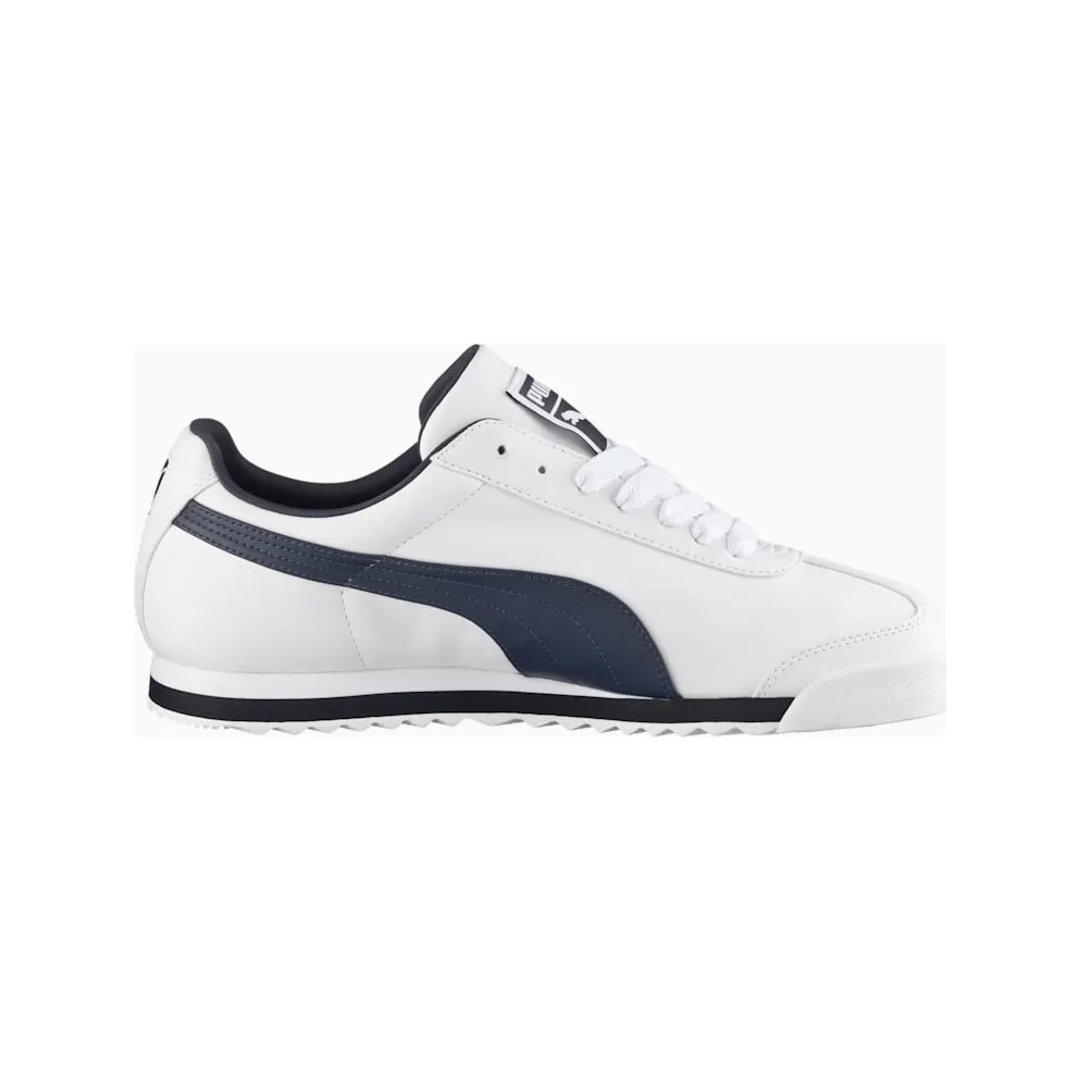 Puma Roma Basic White Navy (353572-12)
