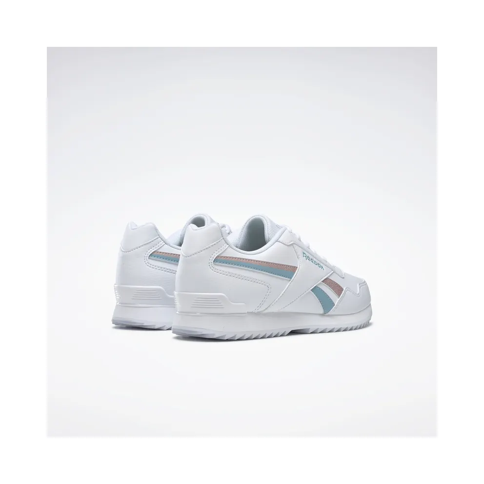 Reebok Royal Glide Ripple Clip Shoes Cloud White / Gable Grey / Quartz Met