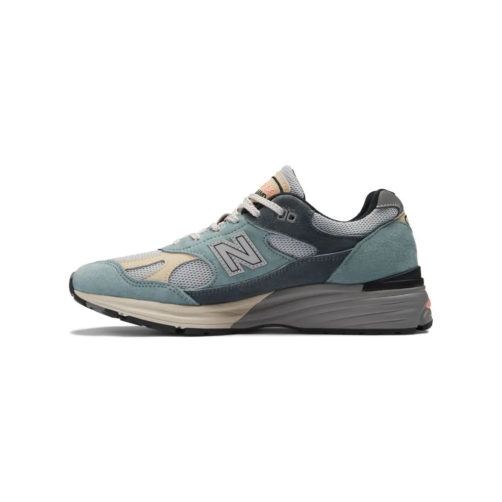 New Balance 991 MiUK Silver Blue Turbulence (U991SG2)