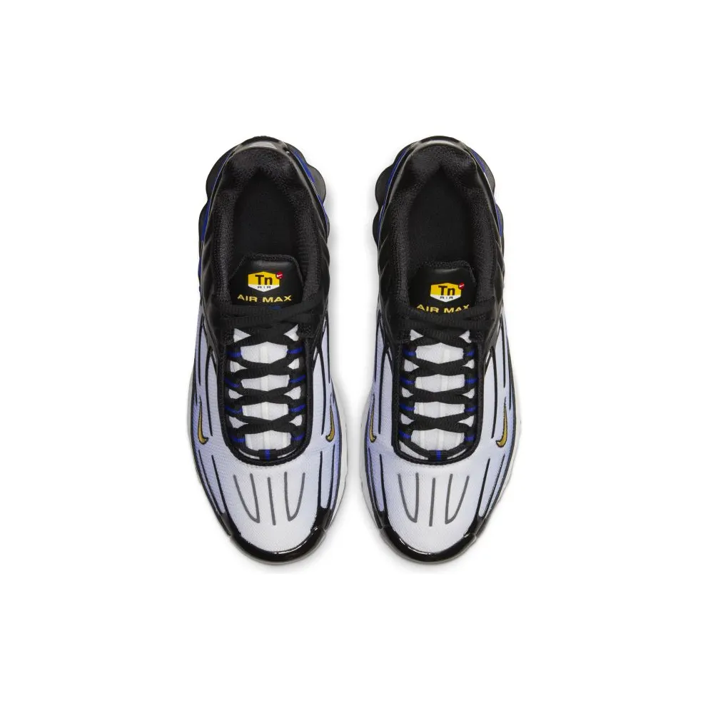Nike Air Max Plus 3 Hyper Blue (GS) Black/Hyper Blue-Dynamic Yellow (CD6871-001)