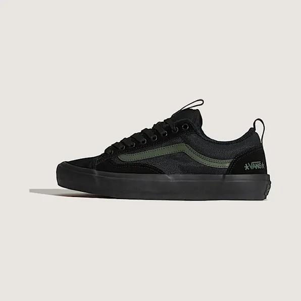 Vans Old Skool 36+ Atiba Jefferson Black Olive (VN000D5RNLX)