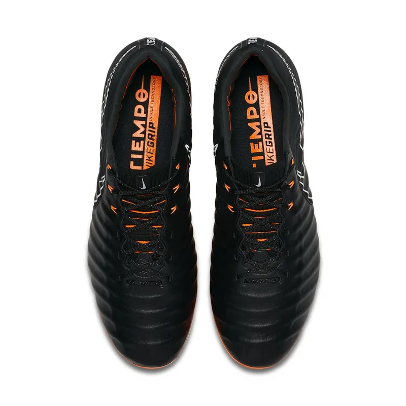 Nike Tiempo Legend 7 Elite FG Black Total Orange (AH7238-080)
