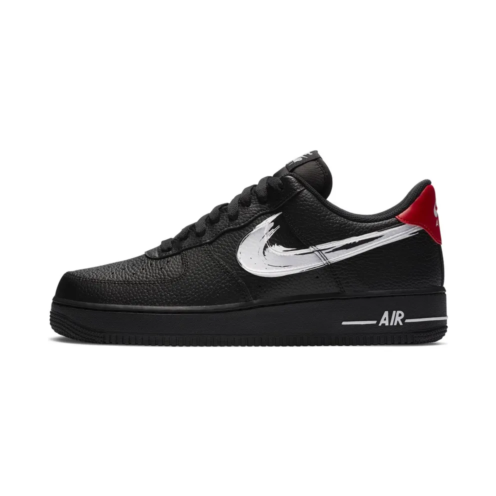 Nike Air Force 1 Low ‘Brushstroke Swoosh’ Black (2020) (DA4657-001)