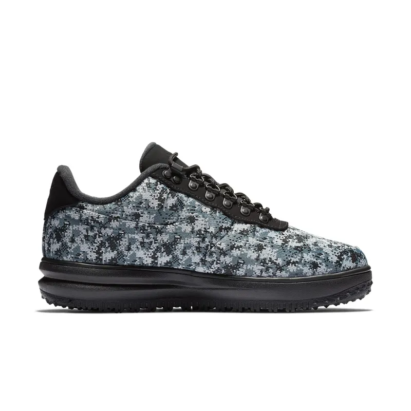 Nike Lunar Force 1 Duckboot Low Textile Wolf Grey Black/Wolf Grey-White-Cool Grey (AV3818-001)