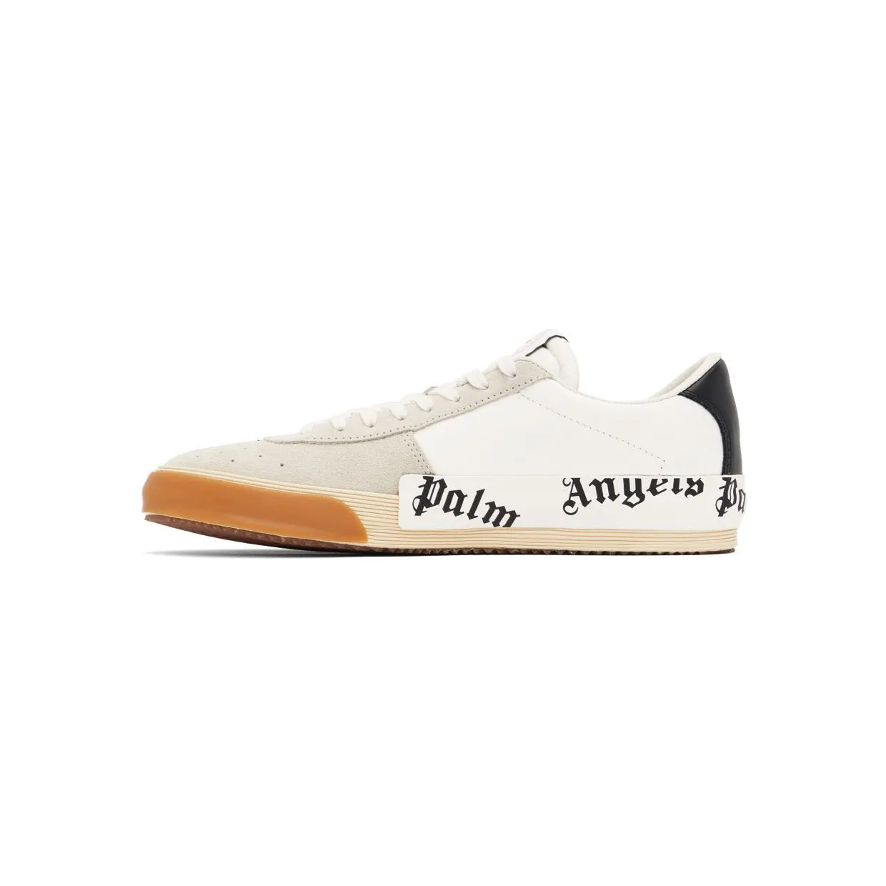 Palm Angels White Vulcanized Sneakers (PMIA065S22LEA0010110) (3)