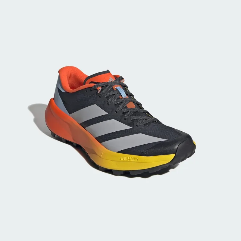 Adidas Terrex Agravic 4 Trailrunningschoenen Carbon / Grey Two / Semi Impact Orange (KK1139)