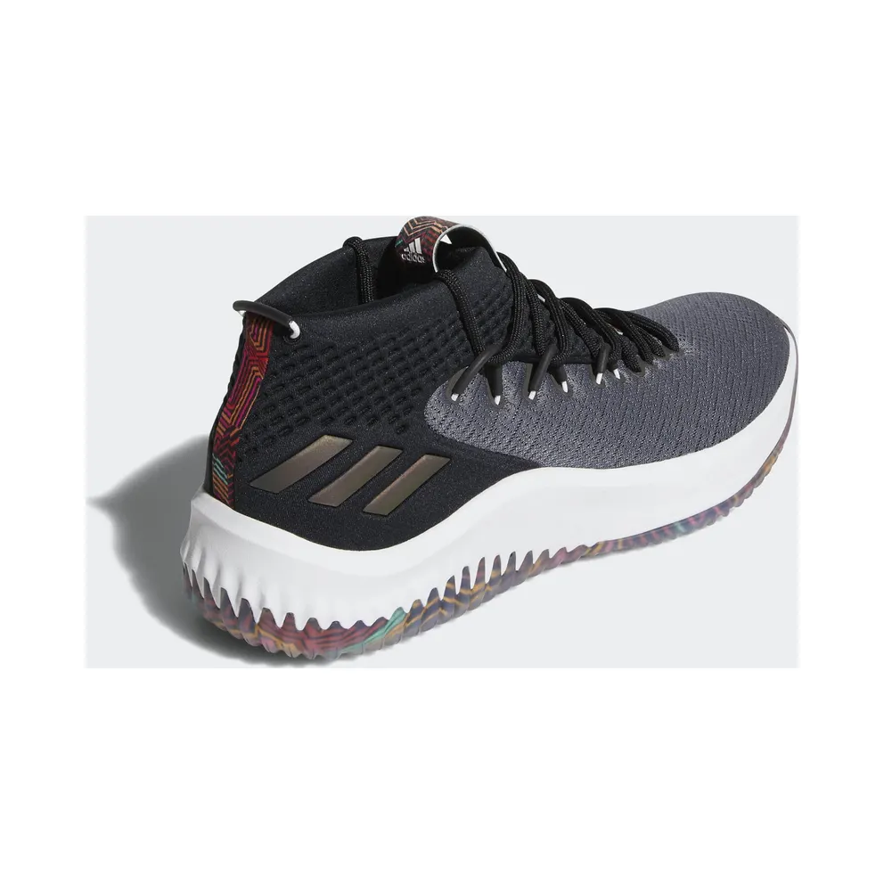 adidas Dame 4 Tribal Core Black/Cloud White/Grey Five (AQ0824)