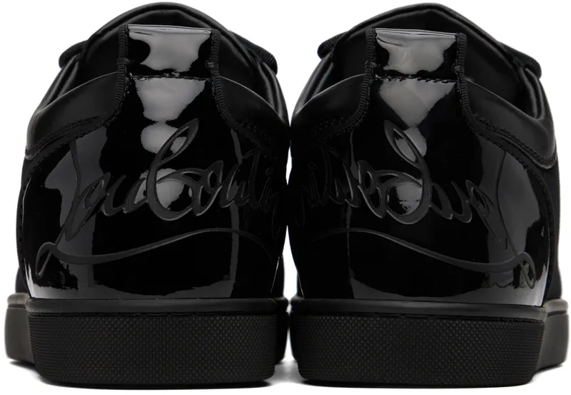 Christian Louboutin Black Fun Rantulow Sneakers (3220883)