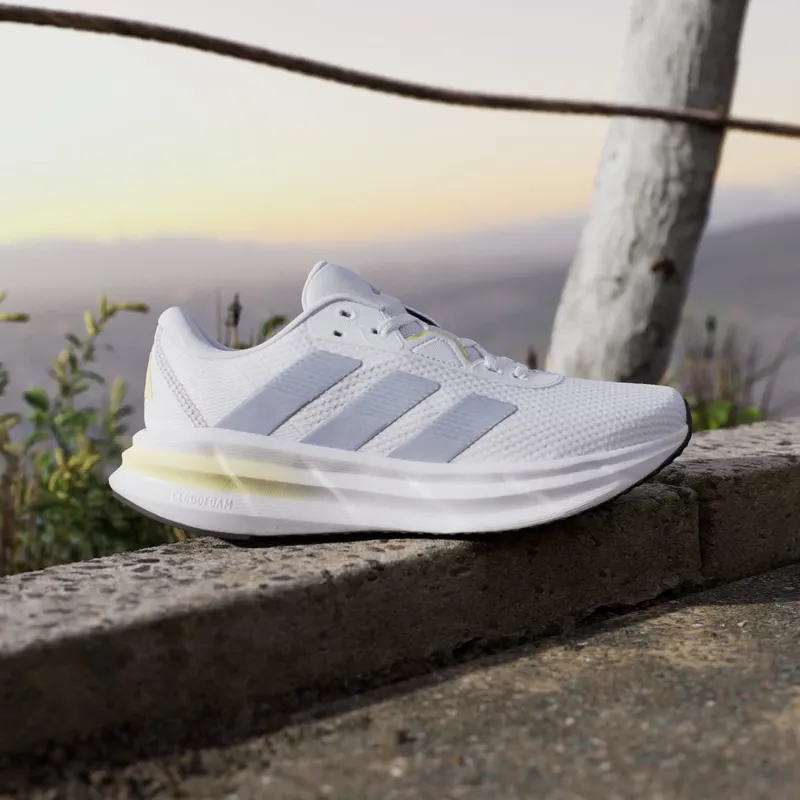 adidas Galaxy 7 Cloud White Halo Blue Powder Yellow (JQ2605)