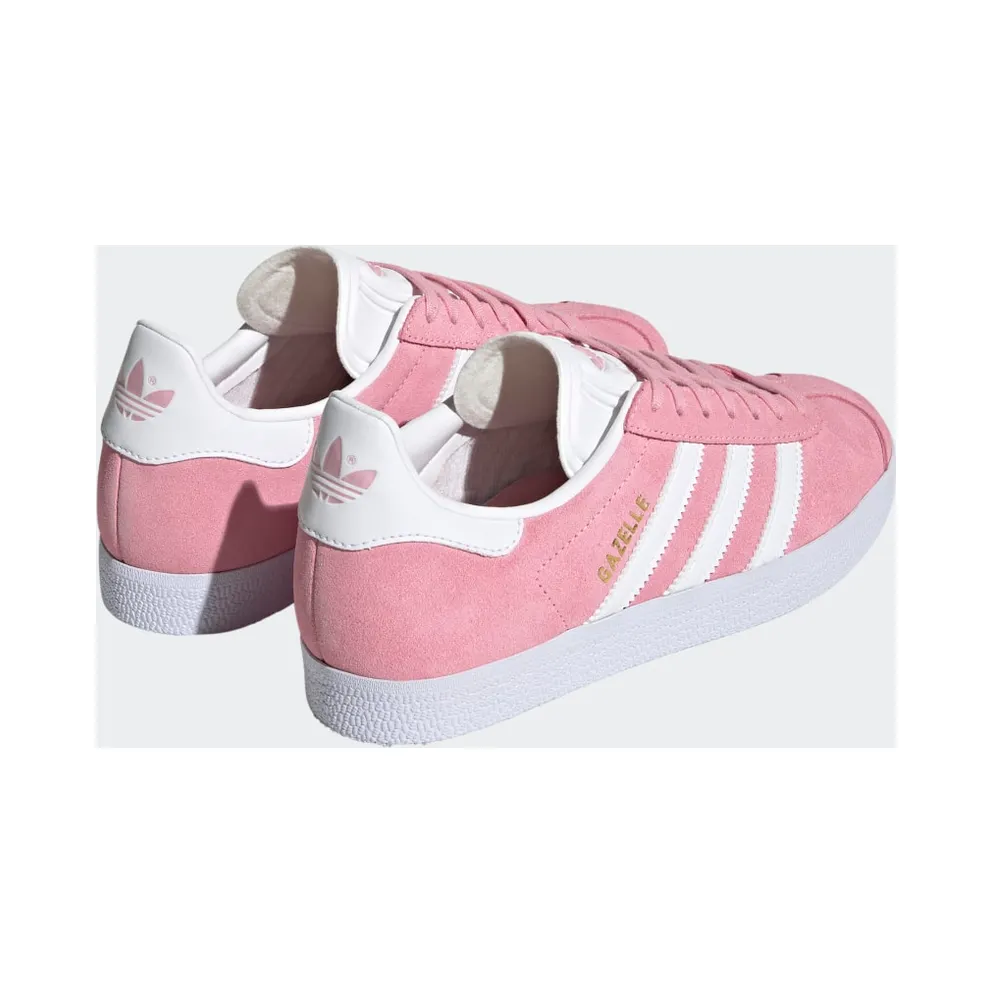 Adidas Gazelle Cloud White / Pink Glow / Gold Metallic (HQ4412)