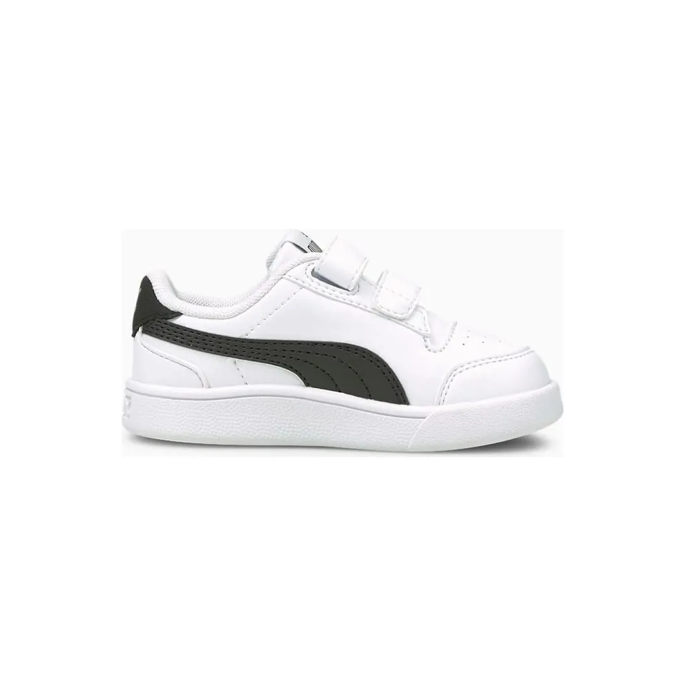PUMA Shuffle V Babies’ White/Black/Gold (375690-02)