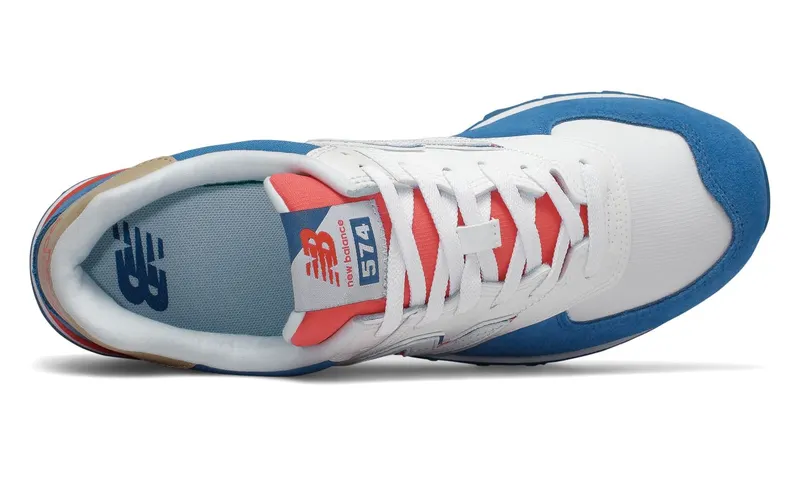 New Balance  574 White Blue Red White/Blue-Red (ML574SCF)