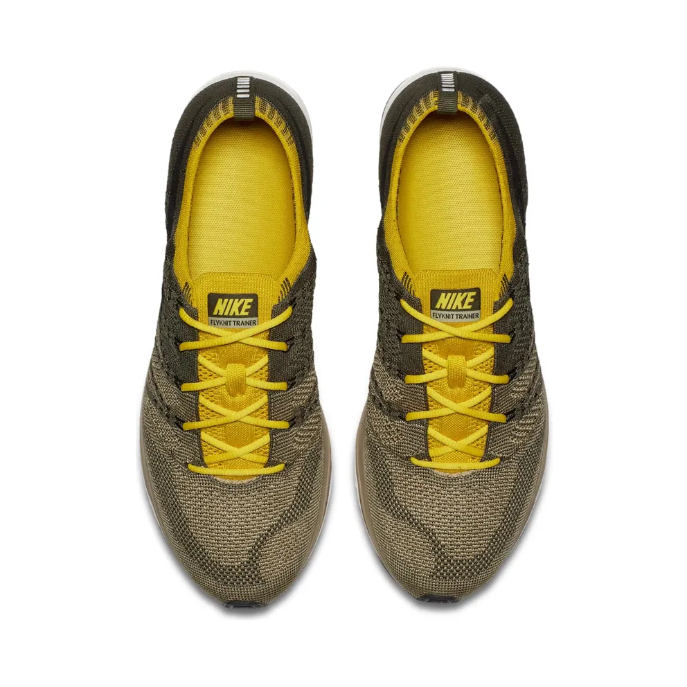 Nike Flyknit Trainer Cargo Khaki Bright Citron Cargo Khaki/Bright Citron (AH8396-300)