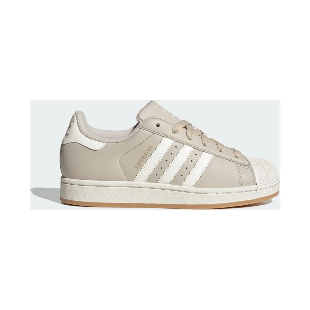 Adidas SUPERSTAR II Schuhe Beige / Off White / Gold Metallic (IH4145)