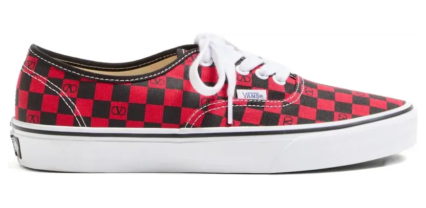 Valentino Garavani x Vans VLogo Sneakers mit Schachbrett-Print – Rot (YS0M23HPK)