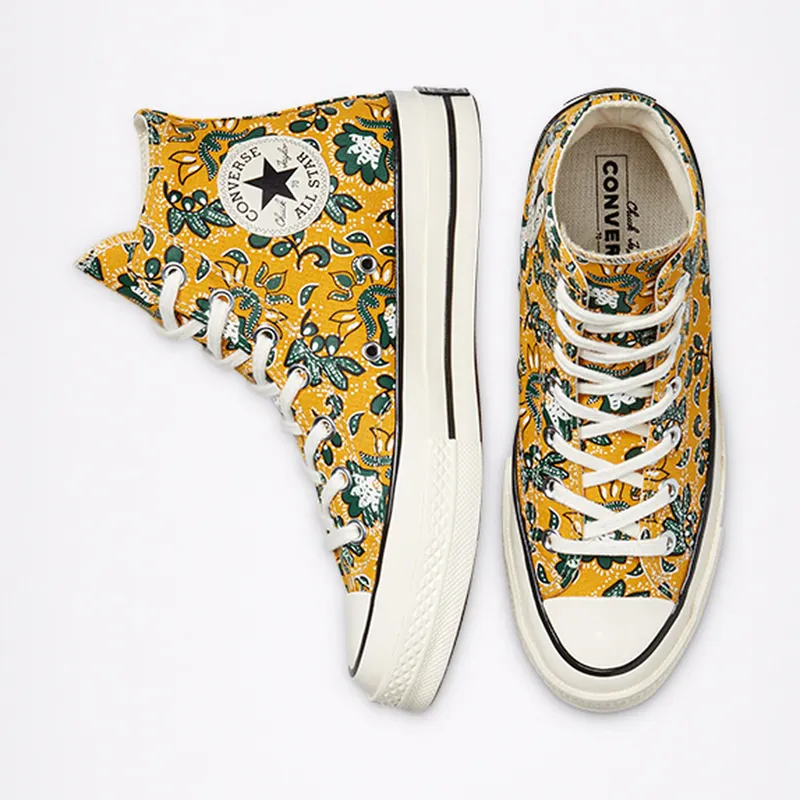 Converse Culture Prints Chuck 70 High Top Gold Dart/egret/fire (171073C)