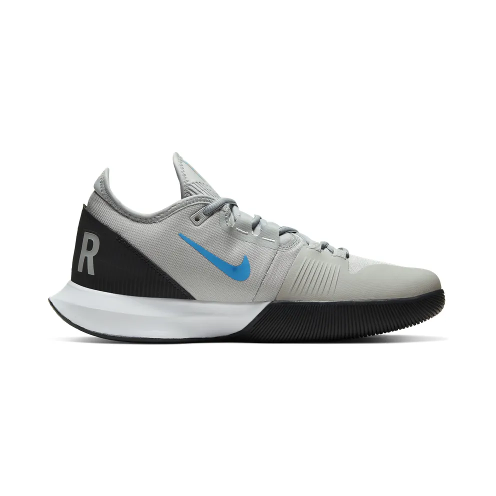 NikeCourt Air Max Wildcard “Light Smoke Grey / Off-Noir / White / Blue Hero” (AO7351-005)